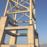 construccion soporte para banda transportadora de piedra